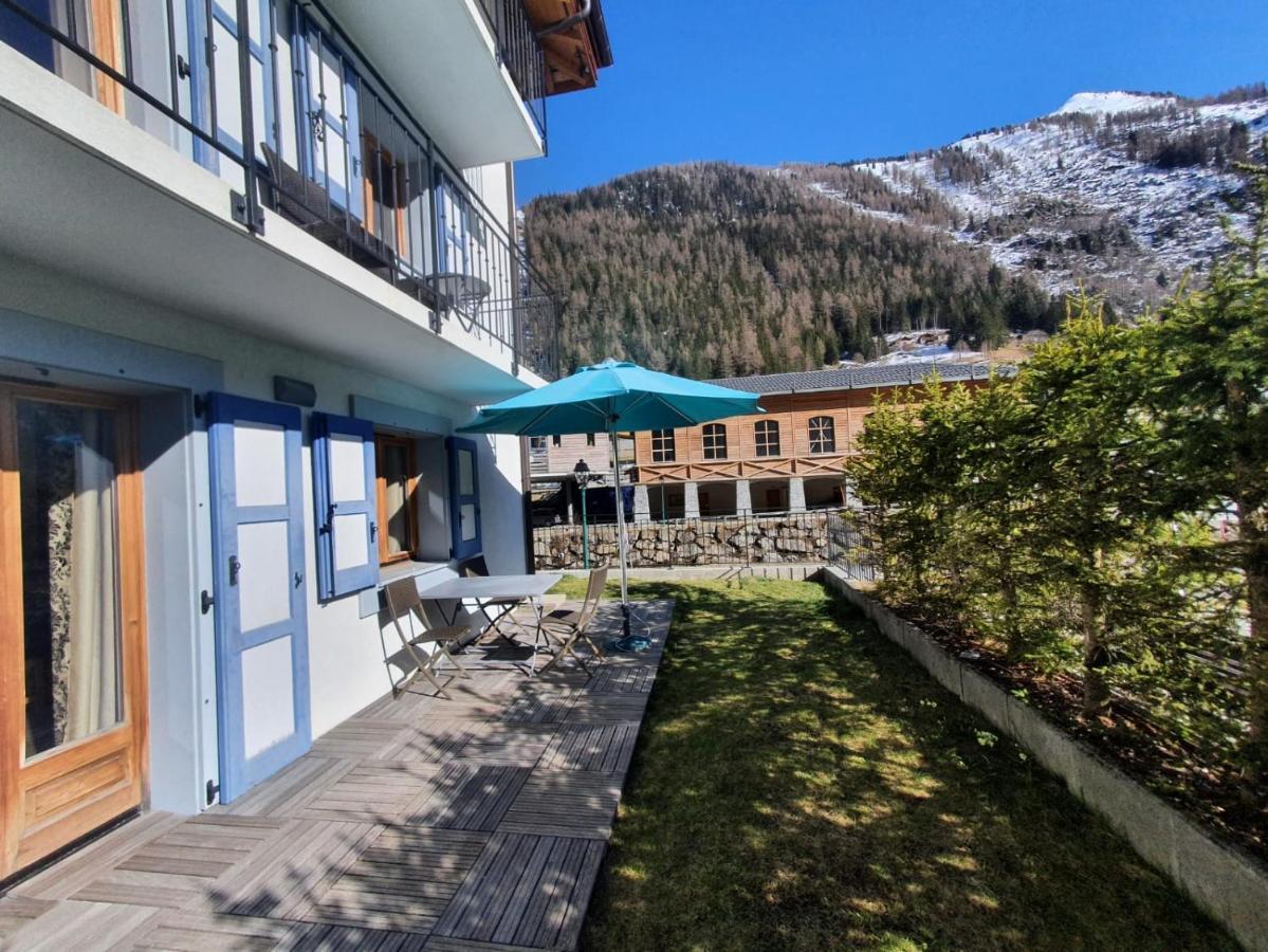 Garden apartment SPA&Pool Vallorcine Exterior foto