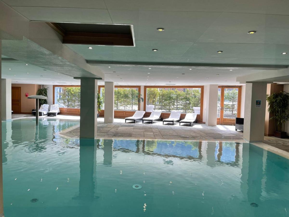 Garden apartment SPA&Pool Vallorcine Exterior foto